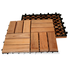 hochwertige Akazienholzböden / verriegelte Deckfliesen